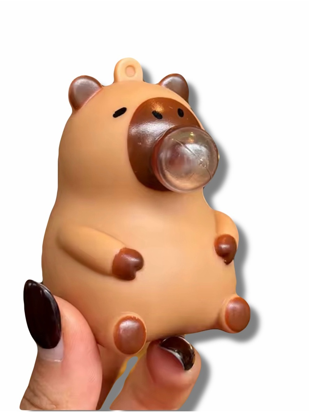Capybara Bubble Toy Keychain